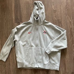 Nike classic fleece Ohio State FullZip